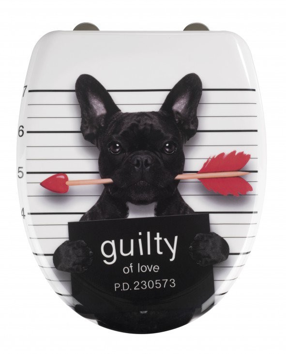 WENKO Deska sedesowa Guilty Dog 22405100