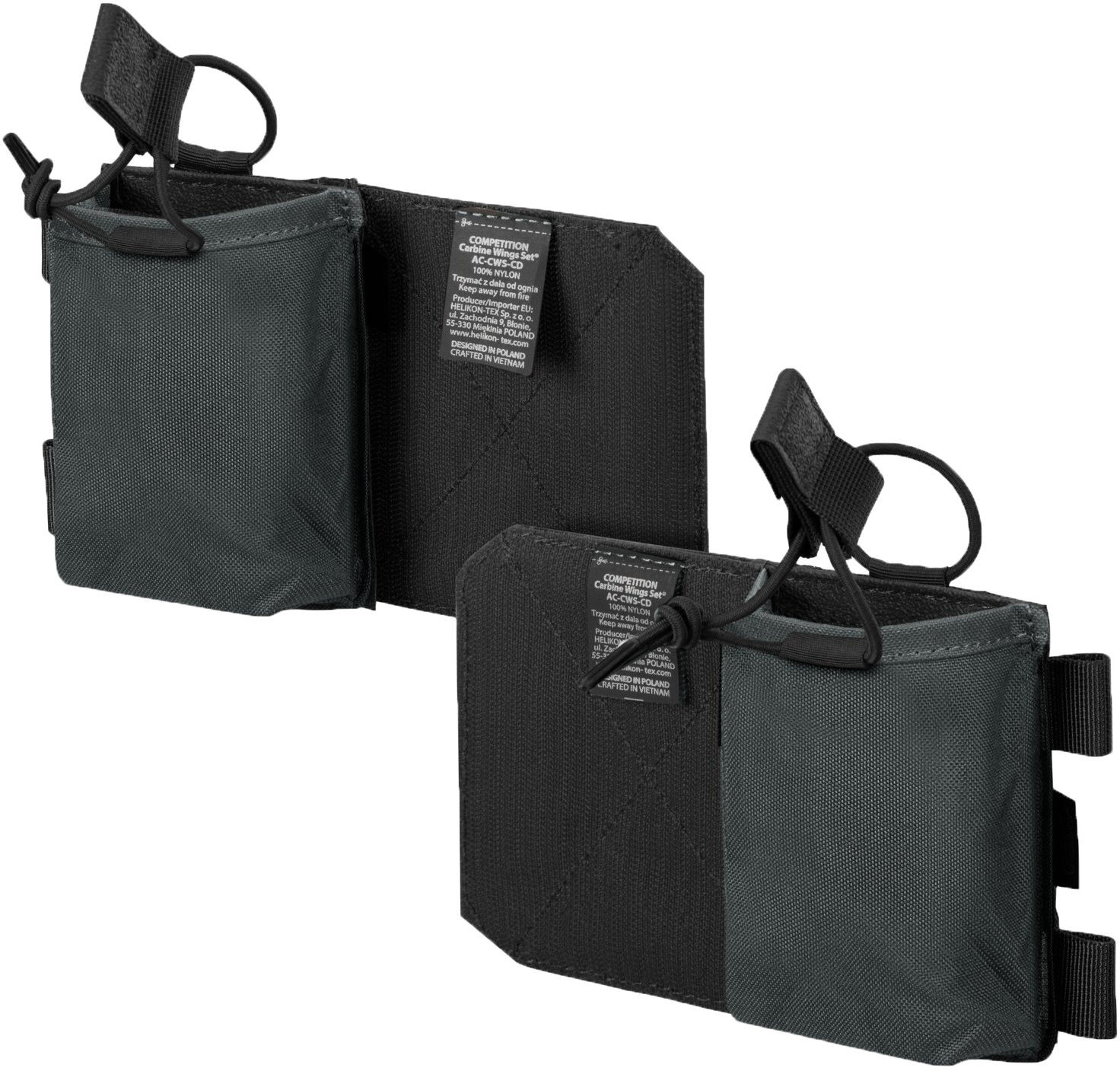 Helikon Wkładka Competition Carabine Wings Set - Shadow Grey / Black (AC-CWS-CD-3501A) H AC-CWS-CD-3501A
