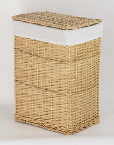 CORSAN CORSAN Kosz wiklinowy na pranie NATURA z wyściółką ECRU 40x28x60 cm 715L