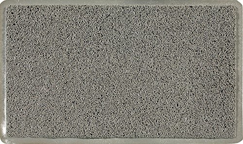 ID MAT ID mat 608005 Route dywan mata na podłogę włókien Vinyl 80 x 60 x 1,10 cm, szary, 60 x 80 cm ITBB608002
