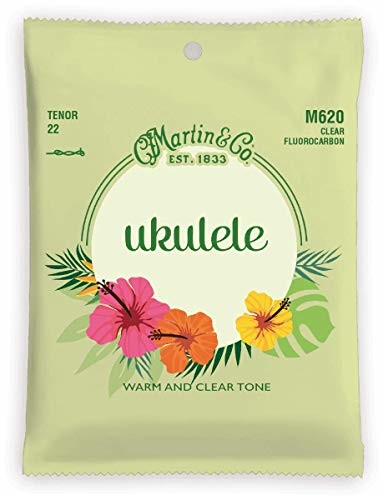 Martin Martin Tenor Ukulele fluorowęglowe struny (M620) Tenor 22-25, ukulele, Polygut NEW-M620-U