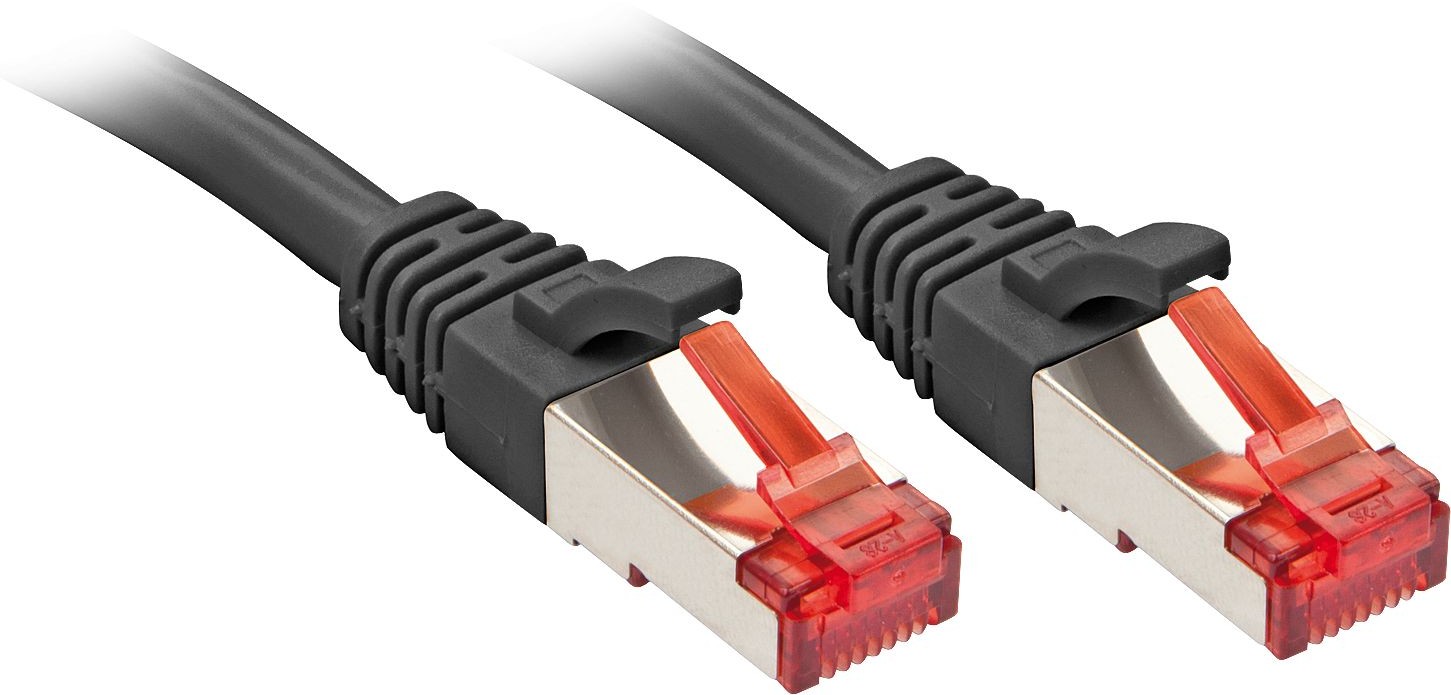 Lindy Patchcord Cat.6 S/FTP 0.5m czarny 47391
