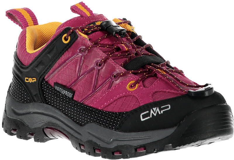 CMP Campagnolo Campagnolo Rigel WP Buty trekkingowe Low Dzieci, różowy/czarny EU 28 2022 Buty turystyczne 3Q54554-06HE-28