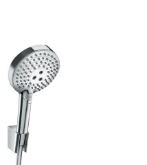 Hansgrohe 27669000 Punktowy zestaw prysznicowy 120 3jet P z wężem prysznicowym 125 cm