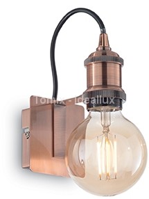 Ideal lux Kinkiet Frida kol miedziany 163338) Ideal Lux