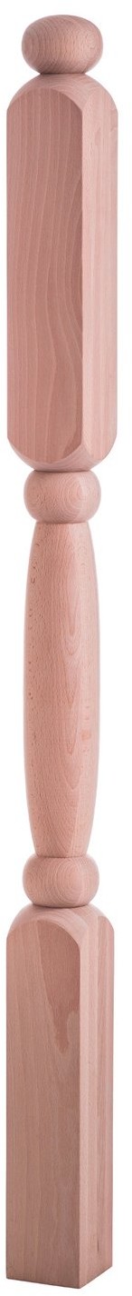 Kornik vSłupek z drewna bukowego 76 mm x 76 mm x 1150 mm