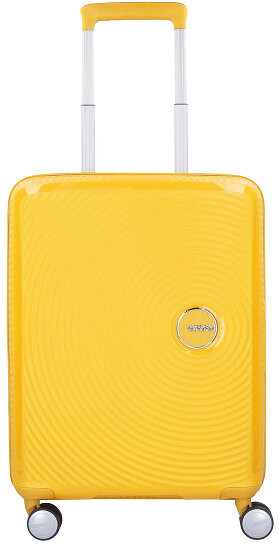 American Tourister Soundbox Walizka kabinowa na 4 kółkach 55 cm golden yellow