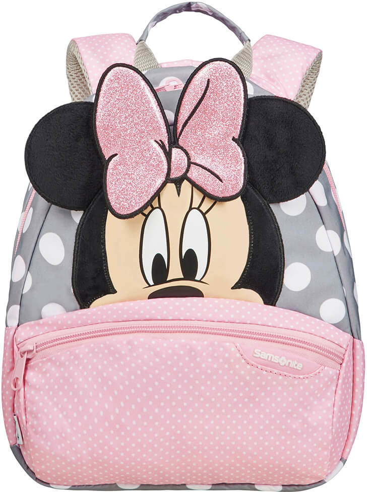 Samsonite Plecak dziewczęcy S Disney Ultimate 2.0 - Minnie glitter 106707-7064