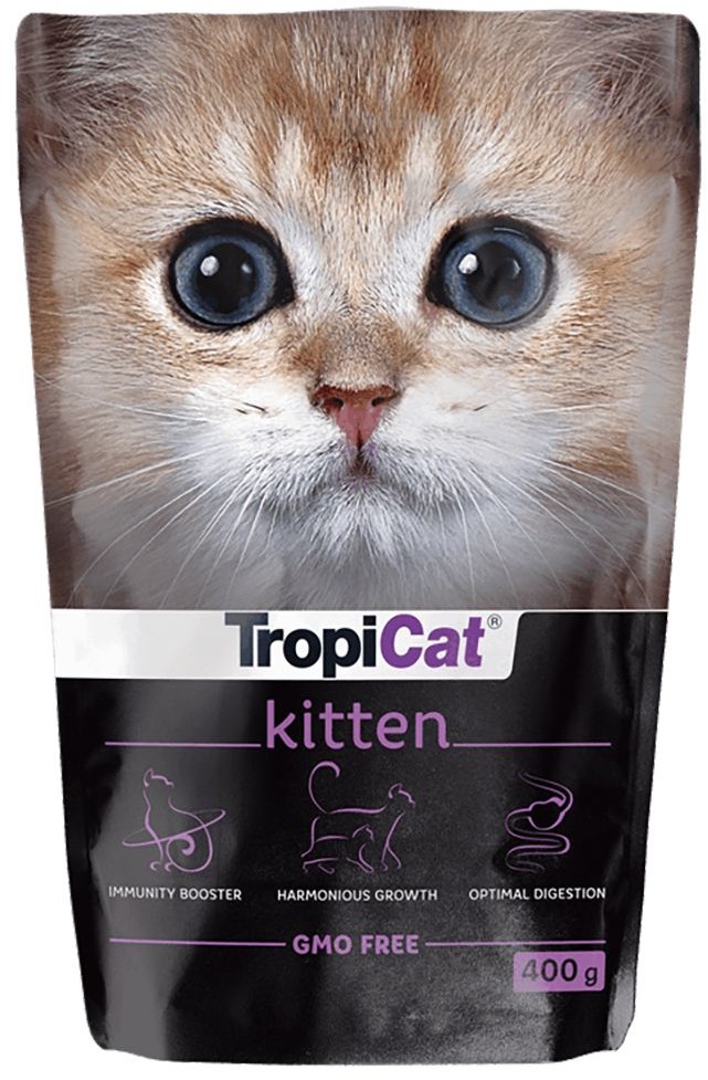 TropiCat Premium Kitten, kurczak - 6 x 400 g