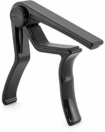 TIGER MUSIC Tiger Music Czarny uniwersalny spust gitara Capo do gitar akustycznych, klasycznych i elektrycznych czarny GACAPO3