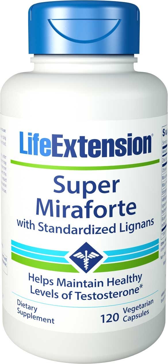 Life Extension Super Miraforte ze Standaryzowanymi Lignanami, 120 kaps.