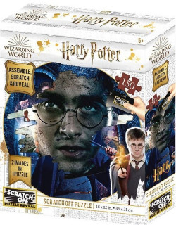 Harry Potter Magiczne puzzle-zdrapka Harry 150 elementów Nowa