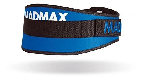 MADMAX madmax Simply The Best Fitness pas pas do podnoszenia crossfit Gym Training ciężarów KULTURYSTYKA Training..., niebieski, s MFB-421-B-S
