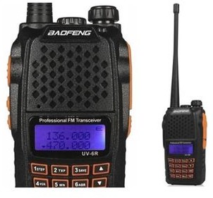 Baofeng Radiotelefon UV-6R 2m/70cm VHF & UHF UV-6R