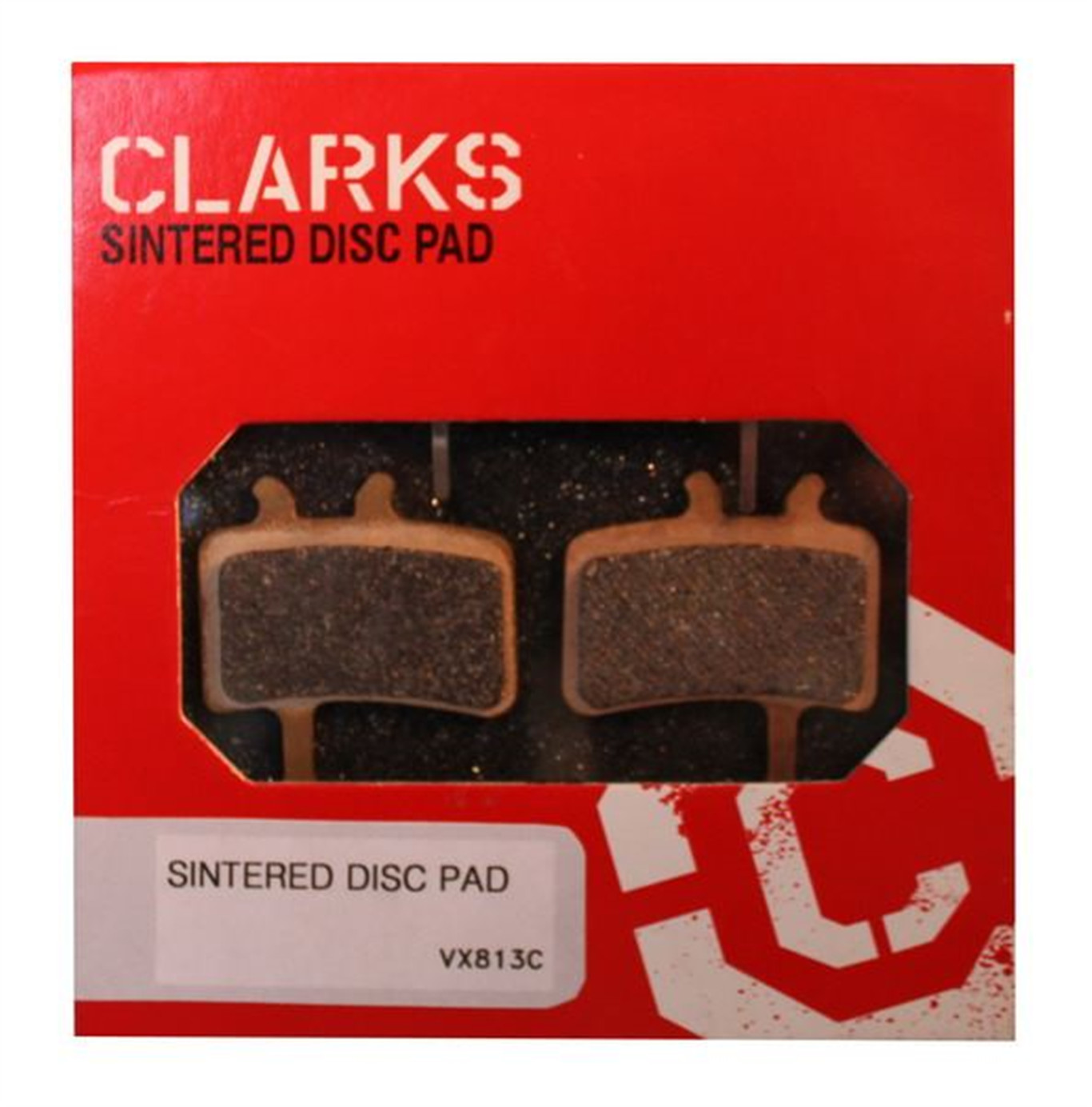 CLARK'S Klocki hamulcowe  VX813 szary / Materiał: żywiczne