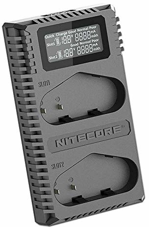 Nitecore Nitecore UCN4 Pro podwójna ładowarka do Canon LP-E4 & LP-E4N UCN4 PRO