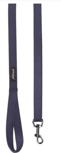 Ami Play Smycz regulowana Easy Fix Cotton S 160-300 x 1,5cm Granatowy 5907563227415