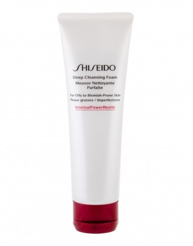 Shiseido Essentials Deep pianka oczyszczająca 125 ml dla kobiet