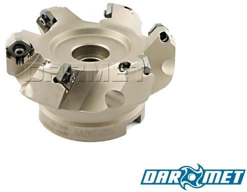 Frez składany 80 mm walcowo-czołowy nasadzany 6-ostrzowy - SEKT (FD45SE12-AF01) FD45SE12-080-27A06