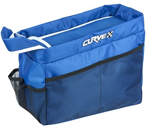 Walser 26121 tylna kanapa organizer Curve, Blau/Schwarz