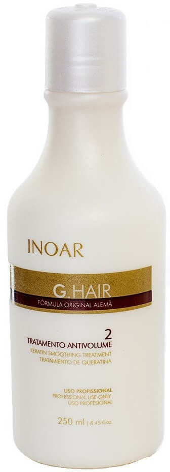 Inoar Inoar G.Hair Keratyna do kuracji keratynowej dla włosów niesfornych i trudnych 250ml 13638