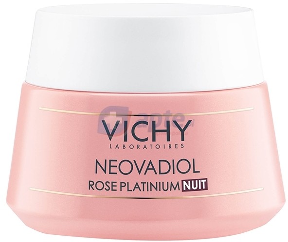 Vichy Neovadiol Rose Platinum na noc rewitalizujący i ujędrniający krem do skóry dojrzałej 50ml