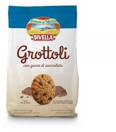 Divella s.p.a Grottoli ciastka z kawalkami czekolady 400g