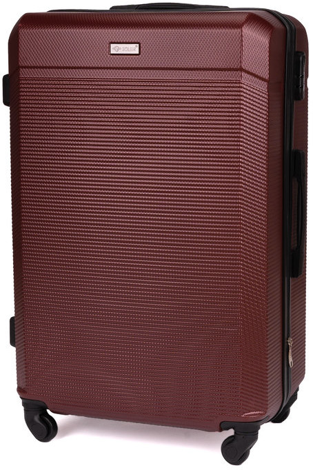 Solier Luggage Walizka podróżna twarda średnia STL945 brązowa