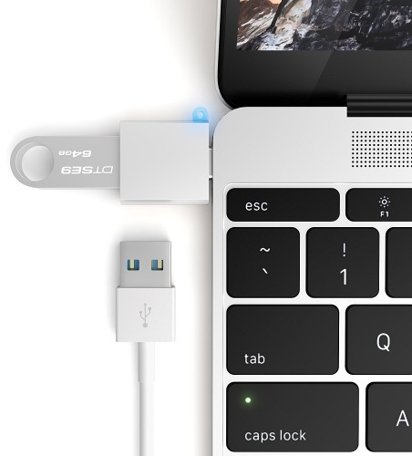 Satechi SATECHI ADAPTER USB-C USB Silver | MacBook ST-TCUAS