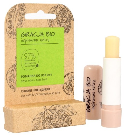 Miraculum Gracja BIO Pomadka do ust 2w1 Noni 5g