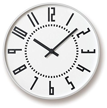 Lemnos EKI Clock Zegar ścienny TIL16-01 WH