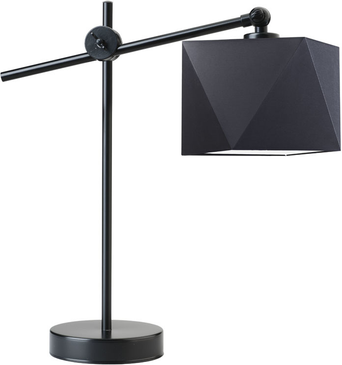 Lysne Czarna lampka nocna z regulacją BELO 500015/3