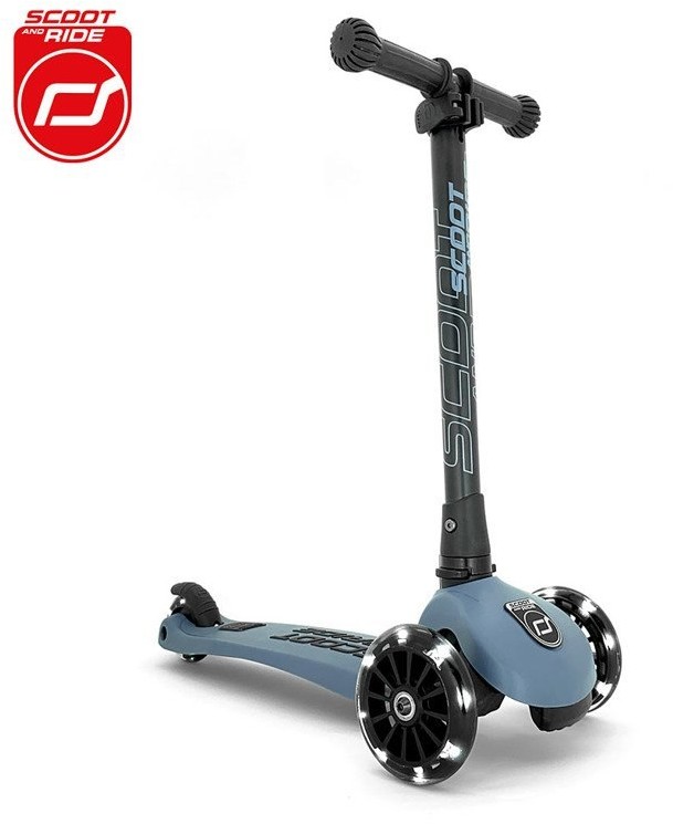 Scootandride Highwaykick 3 LED Steel 96347