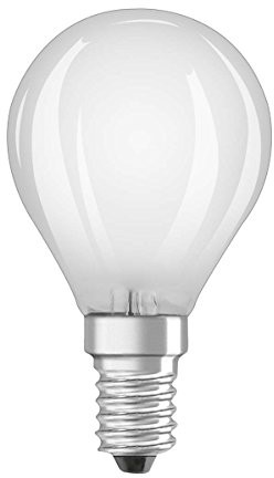Bellalux BELLALUX lampa LED z gwintem: E14, ciepła biel, 2700 K, 4 W, zamiennik żarówki 40 W, matowa, RF CLAS P 4058075115538