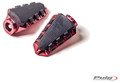 Puig zestaw podnóżków Trail model 7319R czerwony 7319R