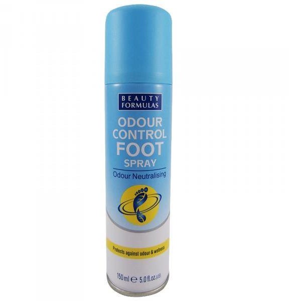 Beauty Formulas Odour Control Foot Spray antybakteryjny dezodorant do stóp 150ml
