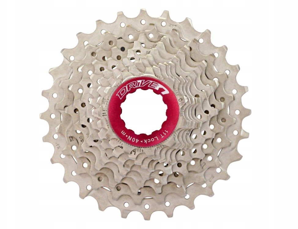 SunRace kaseta Road CSRX0 10rz srebrna 11-28T