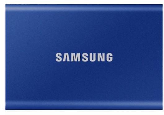 Samsung Dysk SSD Portable T7 1TB USB 3.2 GEN.2 BLUE MU-PC1T0H/WW