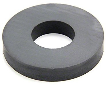 first4magnetsTM first4magnets fr723012 °F-ring 1 y30bh grająca magnes ferrytowy, 6,4 kg Pull, 1 opakowanie, metalowy, srebrny, o grubości 72 MM średnica zewnętrzna x średnica wewnętrzna 30 MM X 12 MM (FR723012F-1)