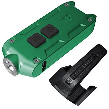 Nitecore TIP - breloki do kluczy z latarką 360 lumenów, aluminiowy korpus Nitecore Tip Green