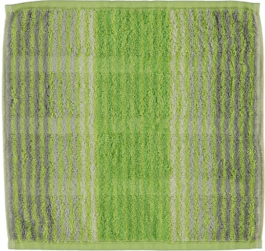 Cawo Ręcznik Cashmere w paski 30 x 30 cm kiwi 1056 30/30 45