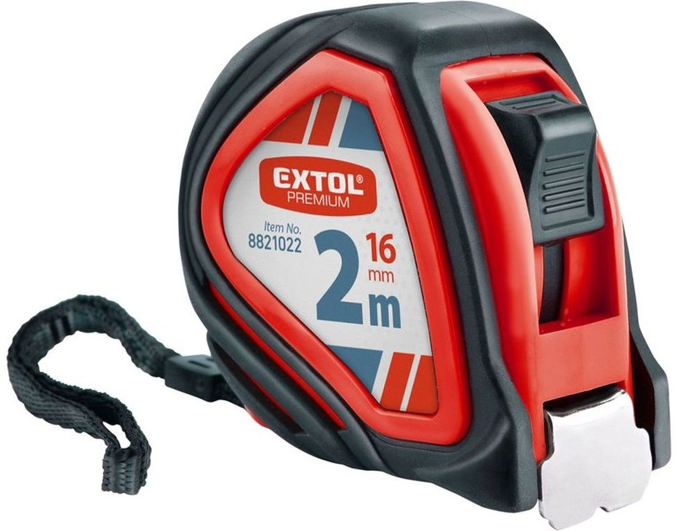 EXTOL PREMIUM EXTOL Taśma miernicza, metr zwijany, 2m, 16mm 8821022