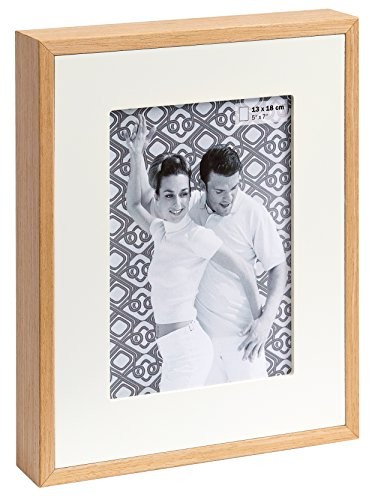 Walther wzornictwo rama portretowa Double ramka na zdjęcia, drewno, biały, 10 x 15 cm YP015W