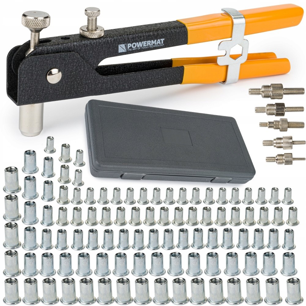 Nitownica Ręczna Do Nitonakrętek M3-M8 Zestaw 105e