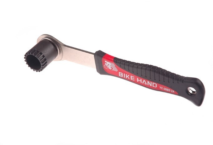 BIKE HAND Klucz do wkł. mech. korb. z rączką BIKE HANDSYC-26BB-2A BS
