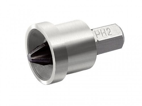 Stanley Bit kartonowo-gipsowych, PH2, uchwyt magnetyczny, pierścień ochronny ze stali, do 10 MM lub 8 MM uchwyt wiertarski, STHT0 16137 STHT0-16137