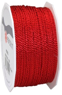 Pattberg Na prezent 2 MM 50 m MOSEL  sznurkiem, czerwony 43602/50-609