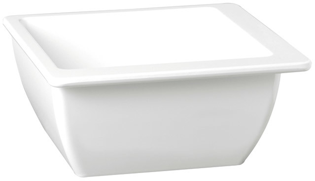 APS Misa kwadratowa z melaminy 4,5 l, biała | Apart 83820