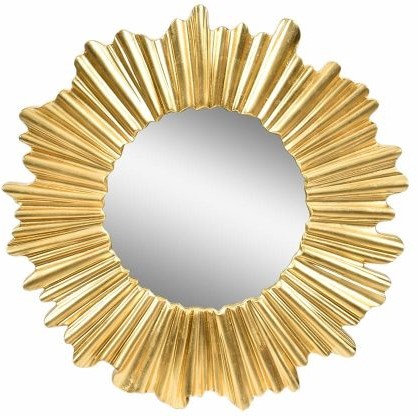 Belldeco Gold line Lustro słońce CSM031