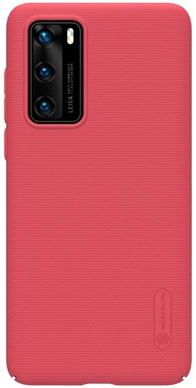 Nillkin Super Frosted Shield - Etui Huawei P40 (Bright Red) b2btrade-P40-96285-0